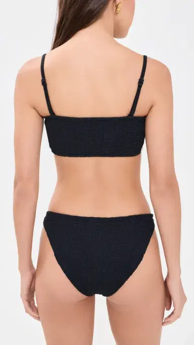 Hunza G Delphine Bikini Set Black/Polka Dot | Thumbnail 3 Hunza G Delphine Bikini Set Black/Polka Dot | Thumbnail 3