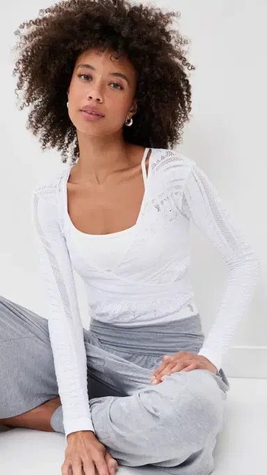 FP Movement Vixen Layer Tee White | Thumbnail 2 FP Movement Vixen Layer Tee White | Thumbnail 2