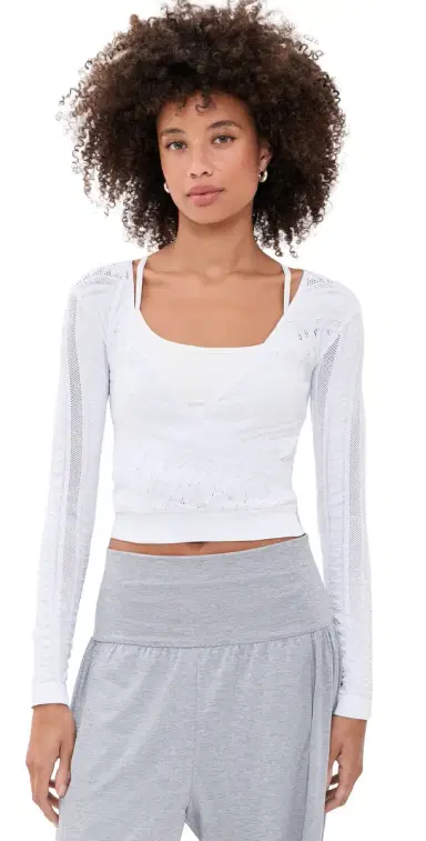 FP Movement Vixen Layer Tee White | Thumbnail 1 FP Movement Vixen Layer Tee White | Thumbnail 1