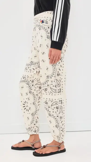 Aviator Nation Bandana weatpants Vintage White | Thumbnail 4 Aviator Nation Bandana weatpants Vintage White | Thumbnail 4
