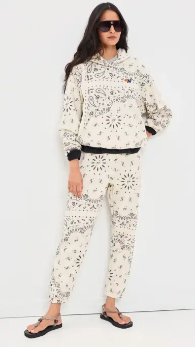 Aviator Nation Bandana weatpants Vintage White | Thumbnail 5 Aviator Nation Bandana weatpants Vintage White | Thumbnail 5