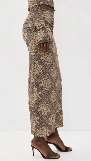 SIR. SIR. Isola Midi Skirt | Thumbnail 4 SIR. SIR. Isola Midi Skirt | Thumbnail 4