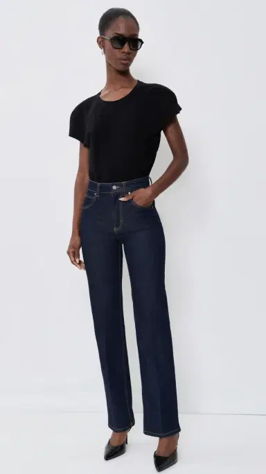 Norma Kamali Cap Sleeve Bomber Bodysuit Black | Thumbnail 5 Norma Kamali Cap Sleeve Bomber Bodysuit Black | Thumbnail 5