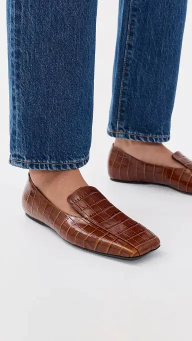 Christopher Esber Ettore Embossed Loafers Cognac | Thumbnail 3 Christopher Esber Ettore Embossed Loafers Cognac | Thumbnail 3