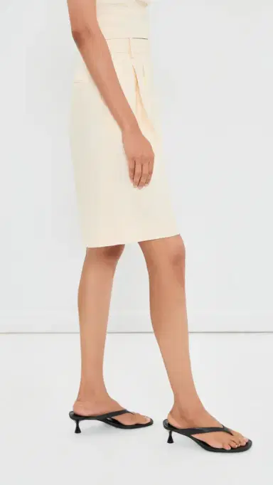 ANINE BING Bryson Shorts Cream | Thumbnail 4 ANINE BING Bryson Shorts Cream | Thumbnail 4
