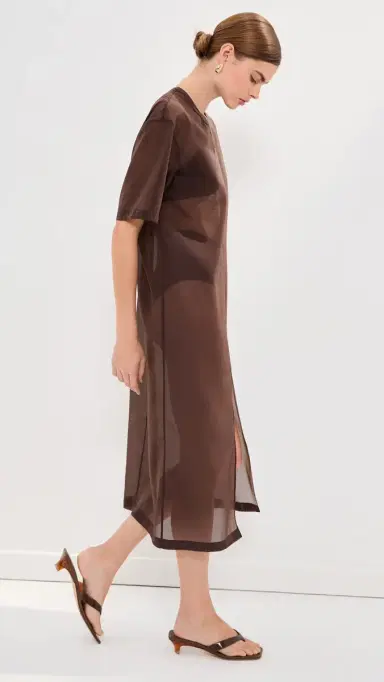 LE BOP Organza Midi Dress | Thumbnail 4 LE BOP Organza Midi Dress | Thumbnail 4