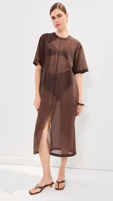 LE BOP Organza Midi Dress | Thumbnail 5 LE BOP Organza Midi Dress | Thumbnail 5