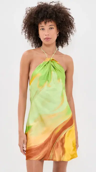 Retrofête Hilary Dress Pera Brushstroke | Thumbnail 2 Retrofête Hilary Dress Pera Brushstroke | Thumbnail 2