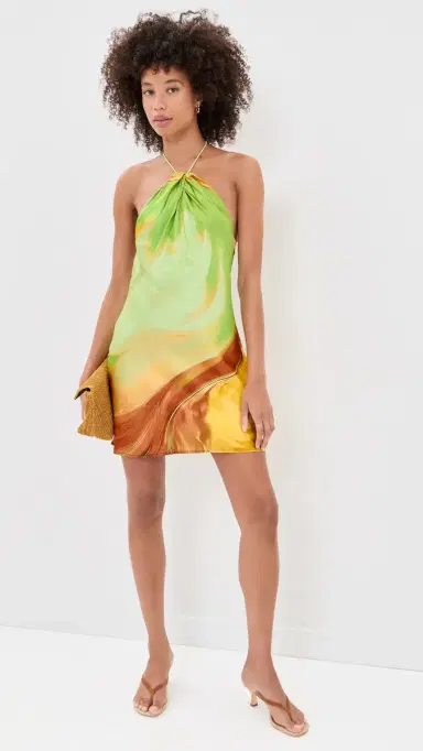 Retrofête Hilary Dress Pera Brushstroke | Thumbnail 5 Retrofête Hilary Dress Pera Brushstroke | Thumbnail 5