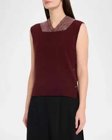 MM6 Maison Margiela Fused Wool Knit Vest | Thumbnail 4 MM6 Maison Margiela Fused Wool Knit Vest | Thumbnail 4