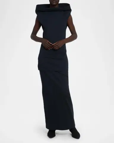 Issey Miyake Allow Funnel Neck Shirt | Thumbnail 2 Issey Miyake Allow Funnel Neck Shirt | Thumbnail 2