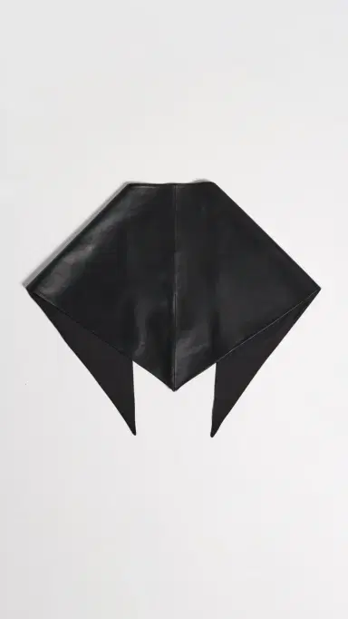 Sea Caitlin Leather Bandana Black One Size | Thumbnail 2 Sea Caitlin Leather Bandana Black One Size | Thumbnail 2