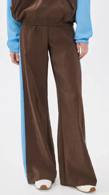 La Ligne ide tripe Colby Pants Chocolate/Cerulean | Thumbnail 2 La Ligne ide tripe Colby Pants Chocolate/Cerulean | Thumbnail 2
