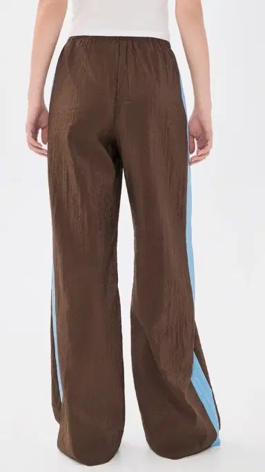 La Ligne ide tripe Colby Pants Chocolate/Cerulean | Thumbnail 3 La Ligne ide tripe Colby Pants Chocolate/Cerulean | Thumbnail 3