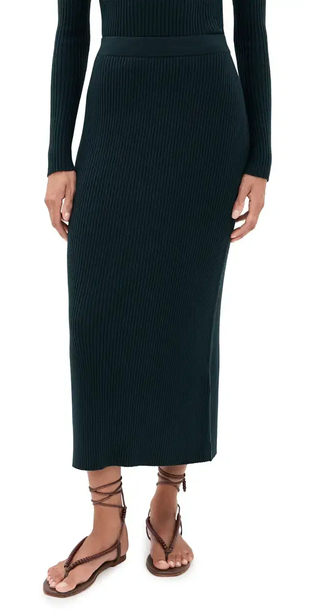 Valiant Straight Skirt Bottle Green Valiant Straight Skirt Bottle Green