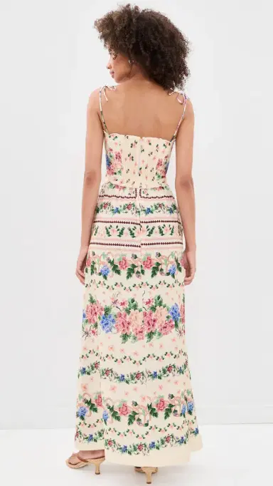 Agua Bendita Julia Ivy Maxi Dress ulticolor | Thumbnail 3 Agua Bendita Julia Ivy Maxi Dress ulticolor | Thumbnail 3