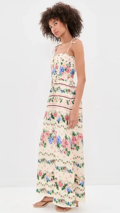 Agua Bendita Julia Ivy Maxi Dress ulticolor | Thumbnail 4 Agua Bendita Julia Ivy Maxi Dress ulticolor | Thumbnail 4