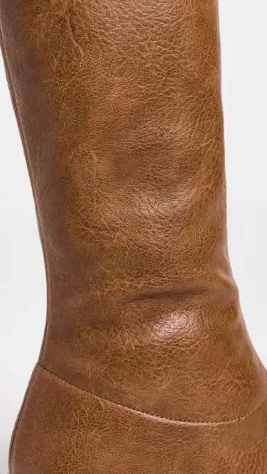 Tibi Bronson Faux Leather Boots Cognac | Thumbnail 6 Tibi Bronson Faux Leather Boots Cognac | Thumbnail 6