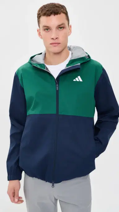 Adidas Golf Ultimate365 Climaproof Full-Zip Jacket Collegiate Navy | Thumbnail 2 Adidas Golf Ultimate365 Climaproof Full-Zip Jacket Collegiate Navy | Thumbnail 2