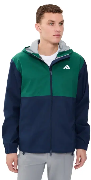 Adidas Golf Ultimate365 Climaproof Full-Zip Jacket Collegiate Navy | Thumbnail 1 Adidas Golf Ultimate365 Climaproof Full-Zip Jacket Collegiate Navy | Thumbnail 1