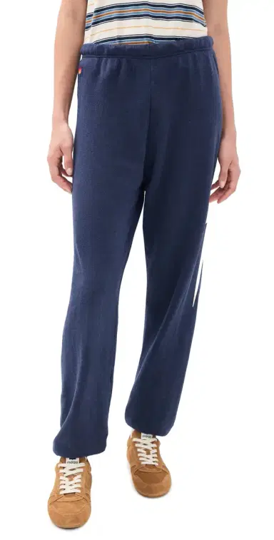 Aviator Nation Bolt titch weatpants Navy/White | Thumbnail 1 Aviator Nation Bolt titch weatpants Navy/White | Thumbnail 1