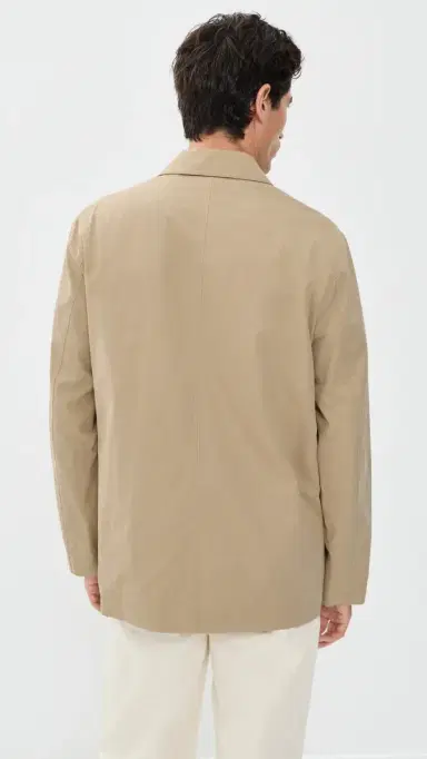 Vince Lightweight Barn Jacket Beige | Thumbnail 3 Vince Lightweight Barn Jacket Beige | Thumbnail 3