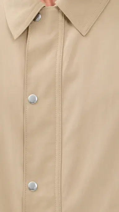 Vince Lightweight Barn Jacket Beige | Thumbnail 6 Vince Lightweight Barn Jacket Beige | Thumbnail 6