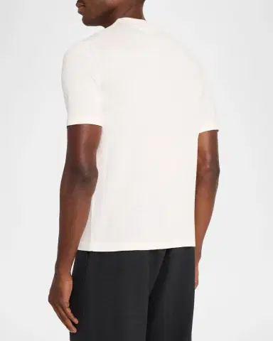 Simkhai Men's Nathan Silk and Cashmere Crewneck T-Shirt | Thumbnail 3 Simkhai Men's Nathan Silk and Cashmere Crewneck T-Shirt | Thumbnail 3
