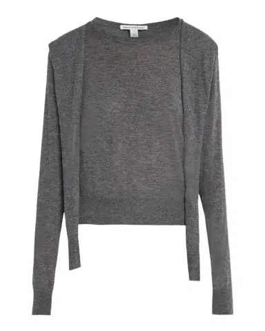 Autumn Cashmere Cashmere Draped Crewneck Sweater | Thumbnail 1 Autumn Cashmere Cashmere Draped Crewneck Sweater | Thumbnail 1