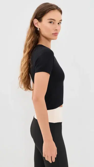 LIONESS Angel Tee Noir | Thumbnail 4 LIONESS Angel Tee Noir | Thumbnail 4
