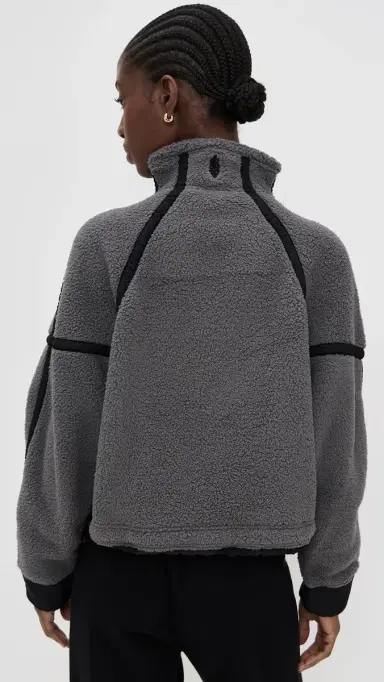 FP Movement ountain High Half Zip Fleece Gunmetal | Thumbnail 3 FP Movement ountain High Half Zip Fleece Gunmetal | Thumbnail 3