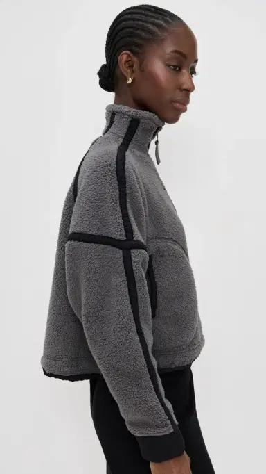 FP Movement ountain High Half Zip Fleece Gunmetal | Thumbnail 4 FP Movement ountain High Half Zip Fleece Gunmetal | Thumbnail 4
