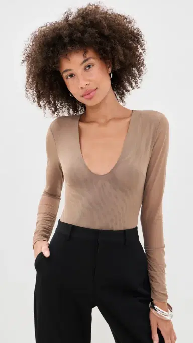 L'AGENCE Thalassa High Cut Thong Bodysuit Cardamom | Thumbnail 2 L'AGENCE Thalassa High Cut Thong Bodysuit Cardamom | Thumbnail 2