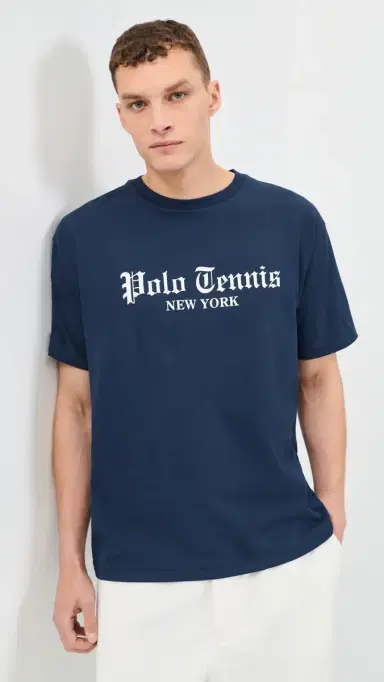 Polo Ralph Lauren x U Open Tennis Tee Refined Navy | Thumbnail 2 Polo Ralph Lauren x U Open Tennis Tee Refined Navy | Thumbnail 2