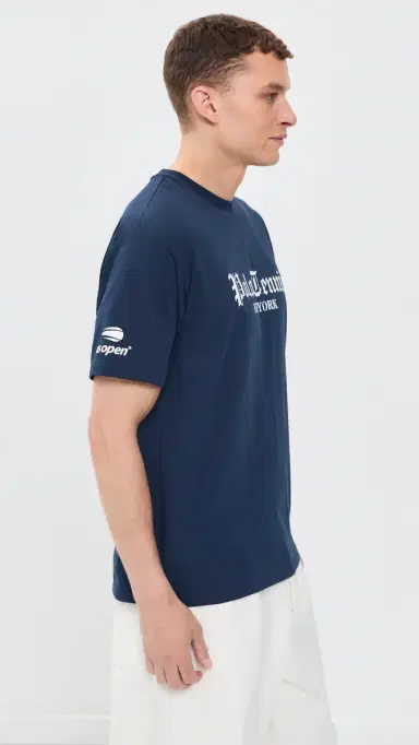 Polo Ralph Lauren x U Open Tennis Tee Refined Navy | Thumbnail 4 Polo Ralph Lauren x U Open Tennis Tee Refined Navy | Thumbnail 4