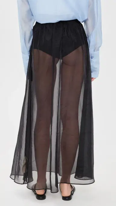 VRG GRL olara heer Midi Skirt Black | Thumbnail 4 VRG GRL olara heer Midi Skirt Black | Thumbnail 4