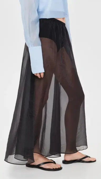 VRG GRL olara heer Midi Skirt Black | Thumbnail 5 VRG GRL olara heer Midi Skirt Black | Thumbnail 5