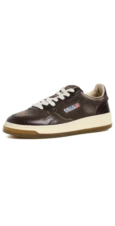 Autry Medalist Low Suede Sneakers Mustang/Brown | Thumbnail 1 Autry Medalist Low Suede Sneakers Mustang/Brown | Thumbnail 1