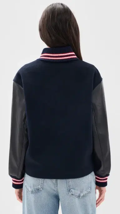 rag & bone Scarlet Varsity Jacket alute | Thumbnail 3 rag & bone Scarlet Varsity Jacket alute | Thumbnail 3