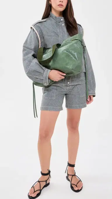 Isabel Marant Wardy Bag Sage One Size | Thumbnail 3 Isabel Marant Wardy Bag Sage One Size | Thumbnail 3