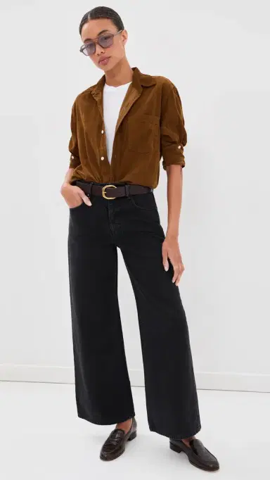 Nili Lotan Marlene Jeans Carbon | Thumbnail 5 Nili Lotan Marlene Jeans Carbon | Thumbnail 5