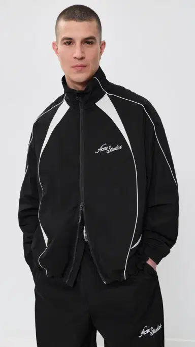 Acne Studios Ofit Peachy Technical Blend Jacket Black | Thumbnail 2 Acne Studios Ofit Peachy Technical Blend Jacket Black | Thumbnail 2