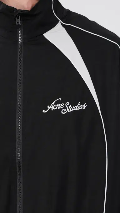 Acne Studios Ofit Peachy Technical Blend Jacket Black | Thumbnail 6 Acne Studios Ofit Peachy Technical Blend Jacket Black | Thumbnail 6