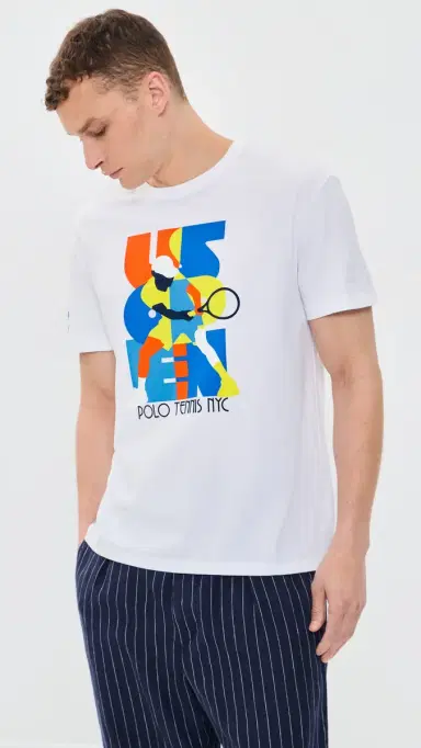 Polo Ralph Lauren x U Open Retro Tee White | Thumbnail 2 Polo Ralph Lauren x U Open Retro Tee White | Thumbnail 2