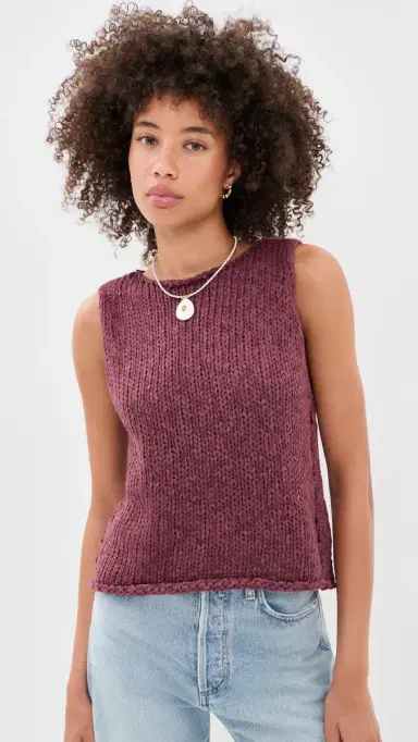 Free People Opal Knit Tank Top angria | Thumbnail 2 Free People Opal Knit Tank Top angria | Thumbnail 2