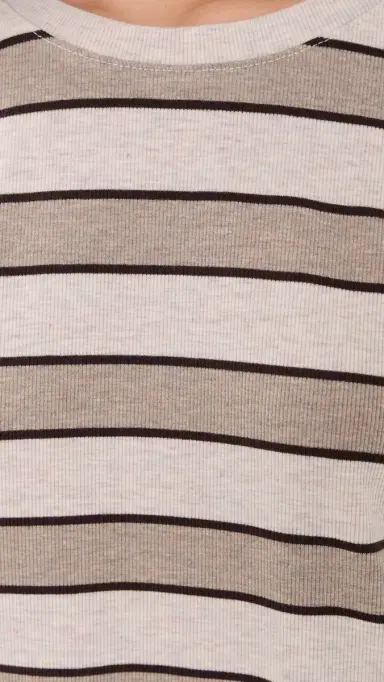 HONEYDEW Weekend Snooze Set Coffee Stripe | Thumbnail 6 HONEYDEW Weekend Snooze Set Coffee Stripe | Thumbnail 6