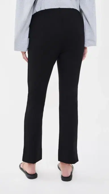 Favorite Daughter The Maternity Favorite Cigarette Pants Black | Thumbnail 3 Favorite Daughter The Maternity Favorite Cigarette Pants Black | Thumbnail 3