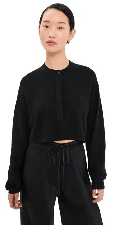Le Kasha Bulgan Cashmere Sweater Black One Size | Thumbnail 1 Le Kasha Bulgan Cashmere Sweater Black One Size | Thumbnail 1