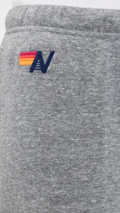 Aviator Nation Bolt titch Sweatpants Heather Grey/Black | Thumbnail 6 Aviator Nation Bolt titch Sweatpants Heather Grey/Black | Thumbnail 6
