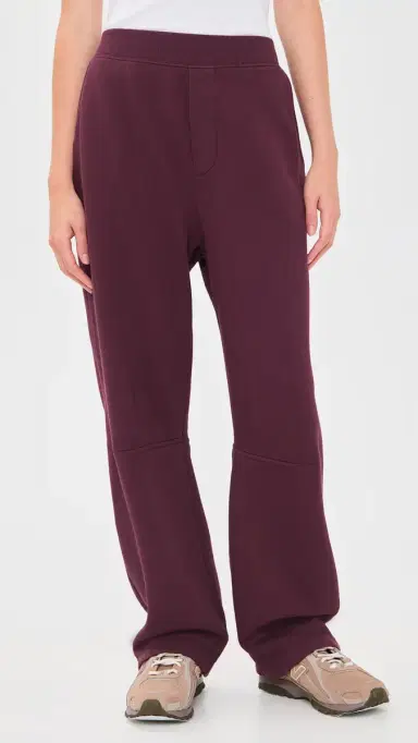 Velvet Karen weatpants Dark Plum | Thumbnail 2 Velvet Karen weatpants Dark Plum | Thumbnail 2